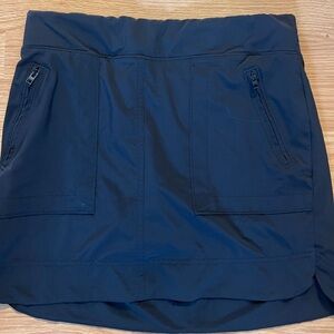 Athleta Brooklyn Style  Stretch‎ Skirt Black Womens Size 6